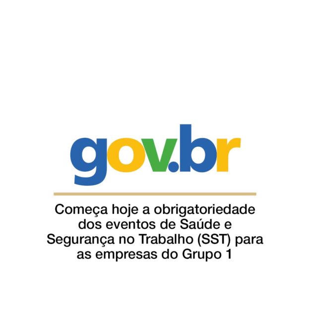 JL Consultoria Contabil - Começa hoje a obrigatoriedade dos eventos de Saúde e Segurança no Trabalho (SST) para as empresas do Grupo 1