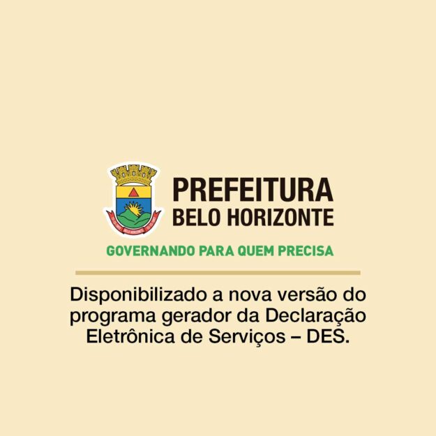 JL Consultoria Contabil - Disponibilizado a nova versão do programa gerador da Declaração Eletrônica de Serviços – DES.